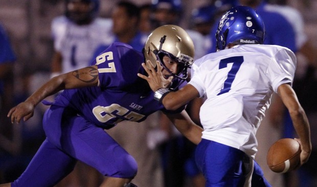 High School football: Sabino 48, Sunnyside 10